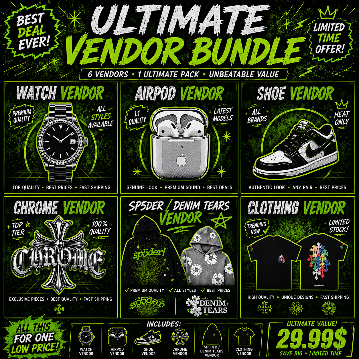 🔥Ultimate Vendor🔥 Bundle